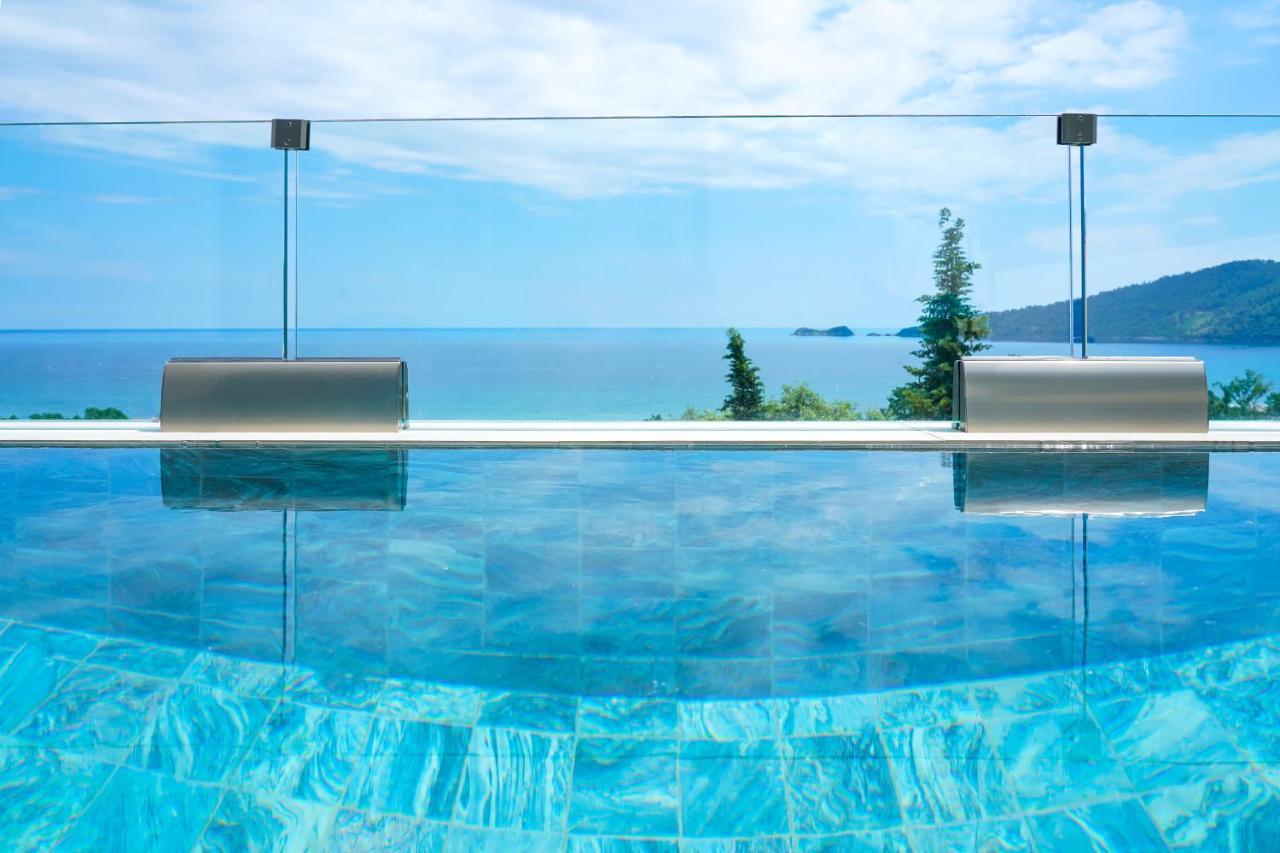 Mythodea Prive Luxury Suites Chrisi Ammoudia Eksteriør billede