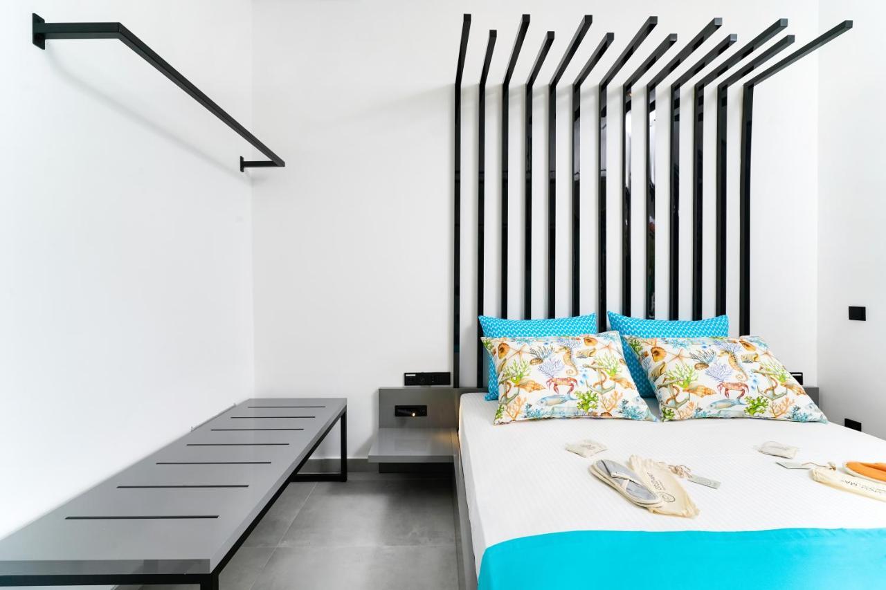 Mythodea Prive Luxury Suites Chrisi Ammoudia Eksteriør billede