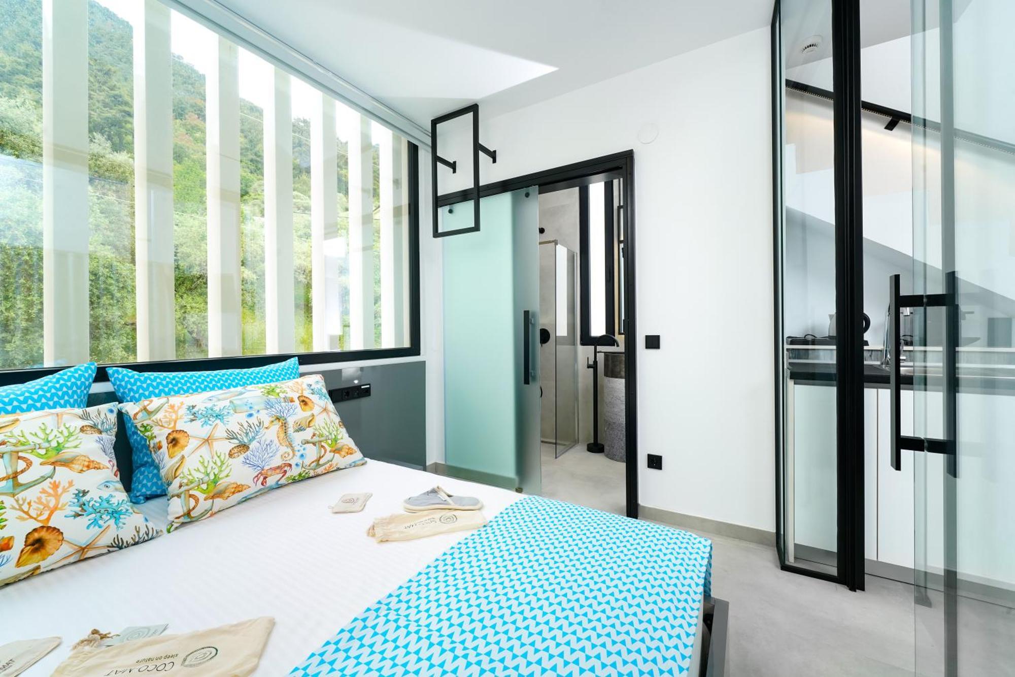 Mythodea Prive Luxury Suites Chrisi Ammoudia Eksteriør billede